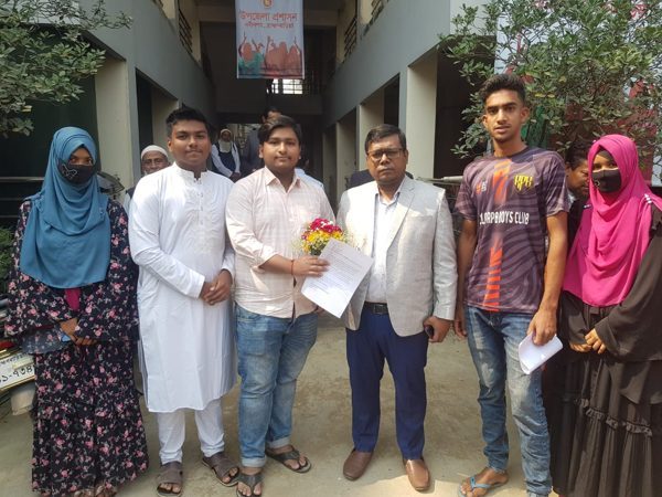 ইউএনও মহোদয়ের অনুমতি প্রদান
