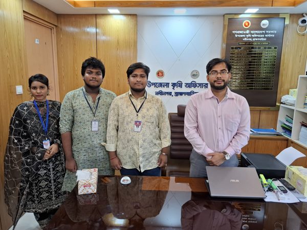 ইউএনও মহোদয়ের সাথে সাক্ষাত